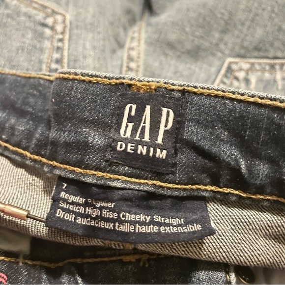 Gap Kids Stretch High Rise Jeans Size 7 - Picture 9 of 16
